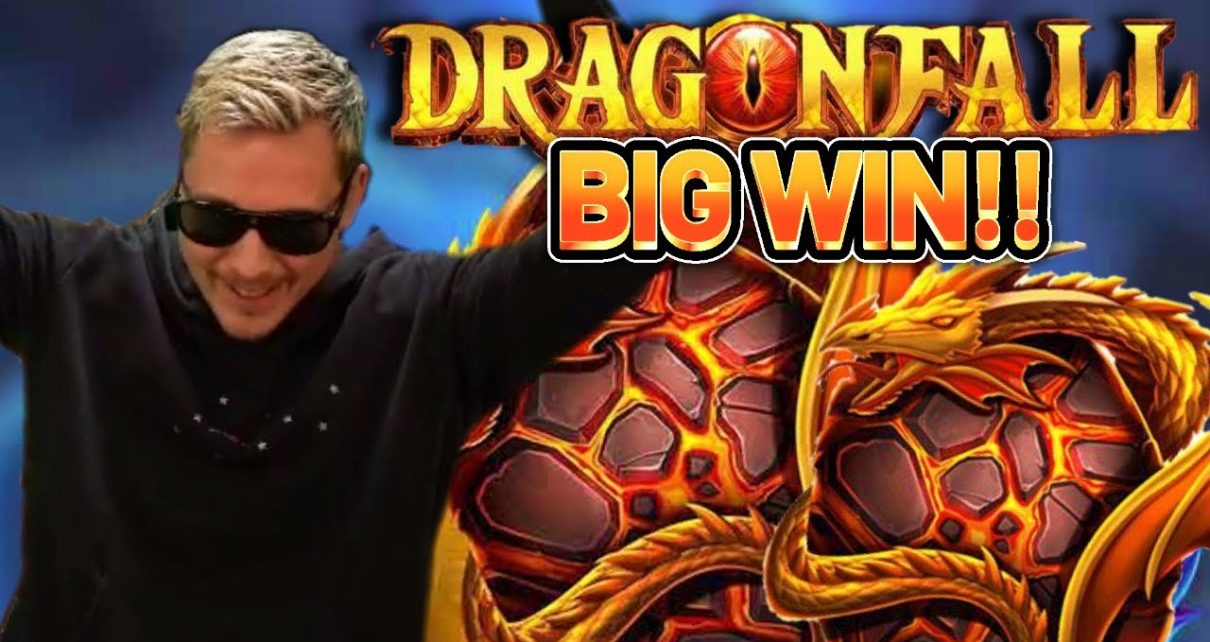 HUGE WIN!! DRAGONFALL BIG WIN – ONLINE CASINO SLOT FROM CASINODADDY LIVE STREAM