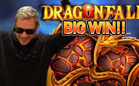 HUGE WIN!! DRAGONFALL BIG WIN – ONLINE CASINO SLOT FROM CASINODADDY LIVE STREAM