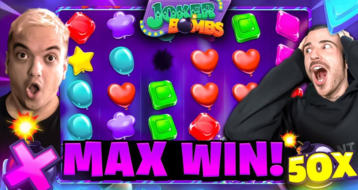 INSANE MAX WIN ON JOKER BOMBS | BIG WIN ONLINE SLOTS
