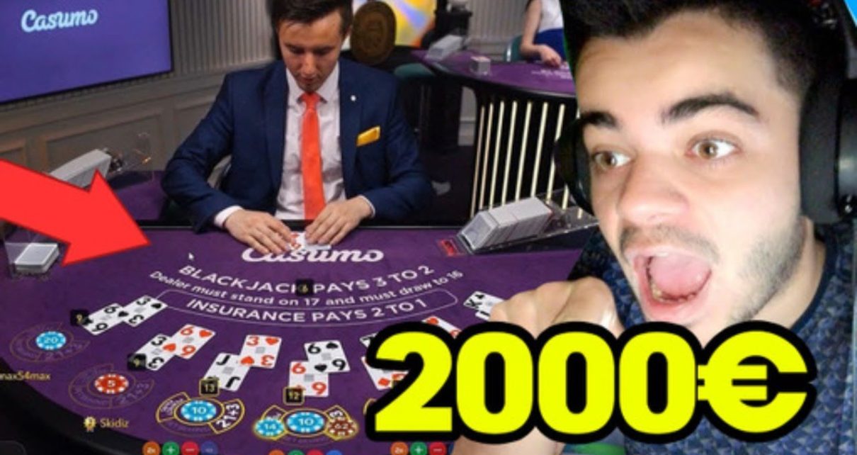 JE JOUE 2000 EUROS EN ARGENT REEL AU CASINO EN LIGNE !