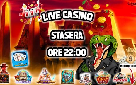 ? LIVE CASINO'? [17/01 ore 22:00] - il Lunedì SPECIAL del Cobra ?