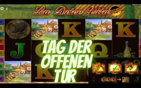 La Dolce Vita im Online Casino Deutsch Gova hat Tag der offenen Tür plus Fire Pot