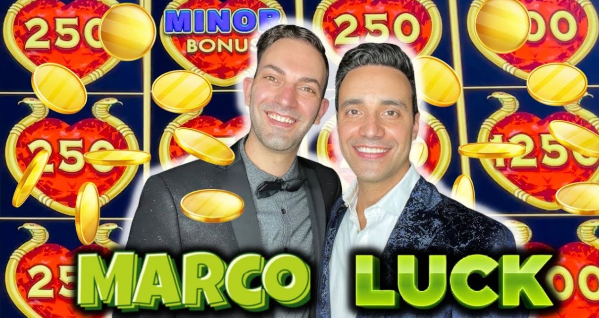 ? Marco brings the LUCK at Rocky Gap Casino!