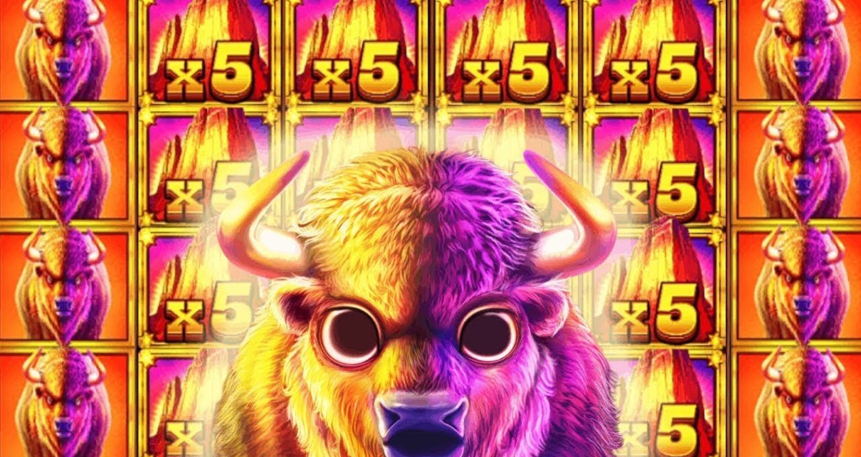 Mega win in buffalo king megaways. Big win in online casino