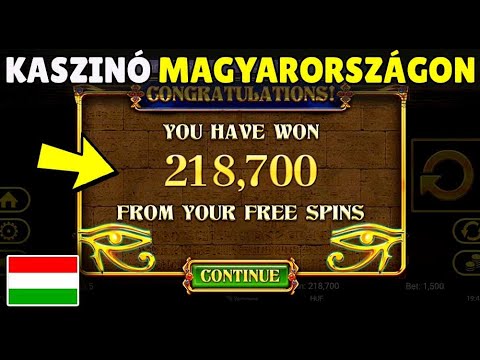 ??? NYEREM 218.000 FORINTOT AZ ONLINE CASINO MAGYARORSZÁGON!