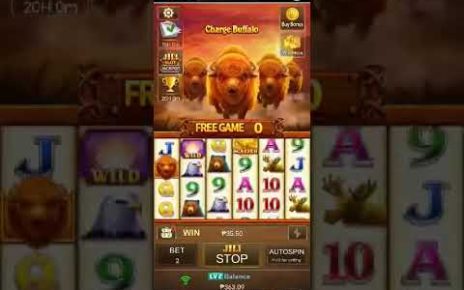 ONLINE CASINO | JILI SLOTS | Charge Buffalo | Hanap swerte‼️| Bet 3 | 2 | 2 | Watch till the End‼️