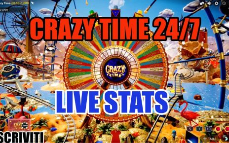 ?ONLINE CASINO LIVE  STREAM CRAZY TIME ? 24 ORE SU 24 STATISTICHE IN TEMPO REALE