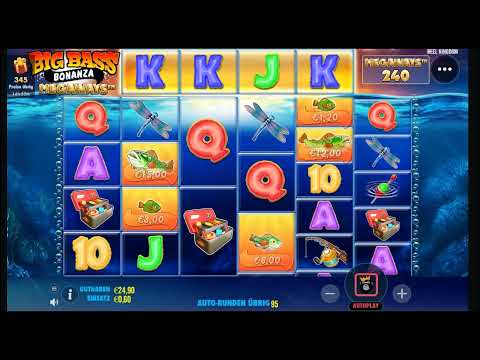 Online Casino Deutsch - Big Bass Bonanza Megaways Fische angeln!