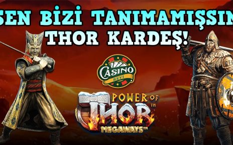 ⚔#PowerOfThorMegaways'de Vikingleri Alaşağı Ettik! – Casino Beyi Leon #casino #slot #slotoyunları