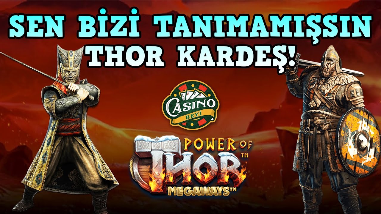 ⚔#PowerOfThorMegaways'de Vikingleri Alaşağı Ettik! - Casino Beyi Leon #casino #slot #slotoyunları