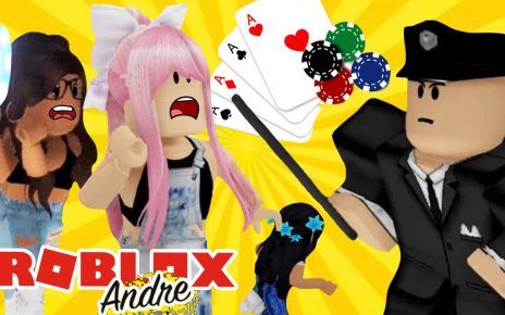 Roblox Andre escapando del casino con las Sparklies