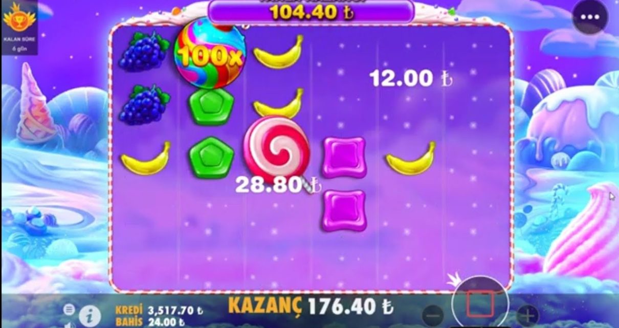 SWEET BONANZA | KORKUTTUK !!! TEHTİTLE 104 KATINA 100 ÇARPAN ALDIK