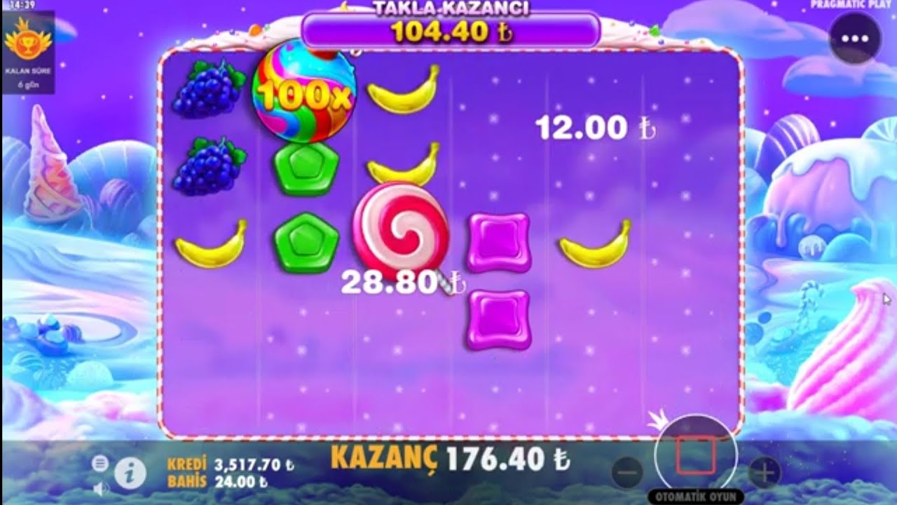 SWEET BONANZA | KORKUTTUK !!! TEHTİTLE 104 KATINA 100 ÇARPAN ALDIK  #sweetbonanza #casino #slot