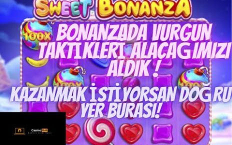 SWEET BONANZA l GÜNÜ VURGUNLA EFSANE OYUNDA KAPATIYORUZ l #SWEETBONANZA #SLOT #CASİNO #BİGWİN #RULET