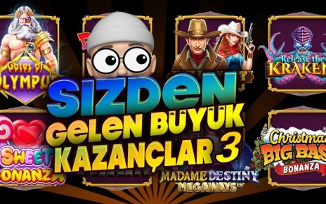 Slot Oyunları Rekor Kazançlar Sizden Geldi 3 ✓ #slot #slotoyunları #casino