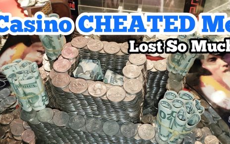 THE CASINO CHEATED ME … Playing The High Limit Coin Pusher Jackpot WON MONEY ASMR