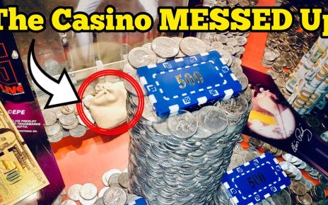 THE CASINO MESSED UP Inside The High Limit Coin Pusher Jackpot WON MONEY ASMR