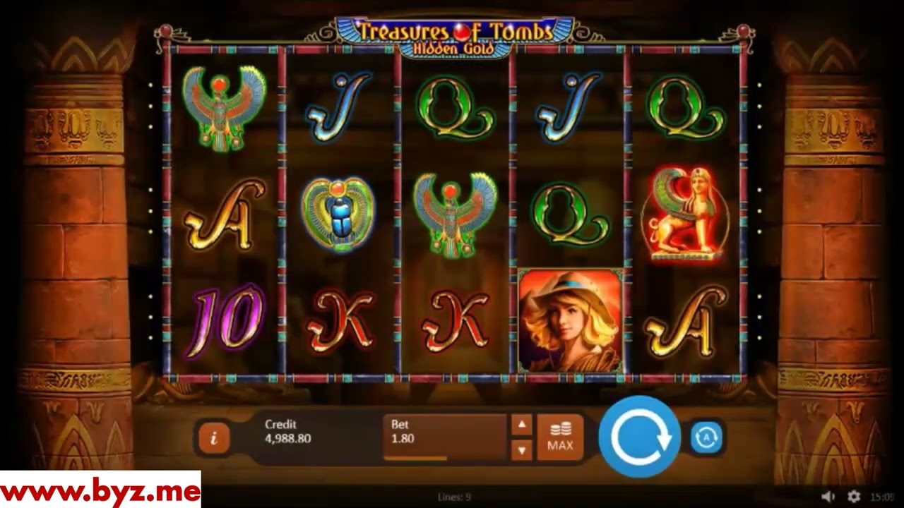 Treasure of tomb jackpot cash online casino