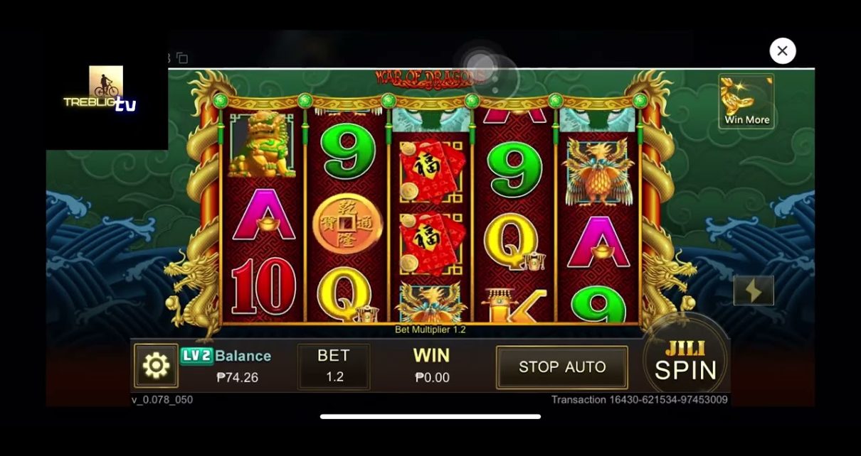 War Of Dragons | Online Casino Slot | JILI JACKPOT | TMPLAY#tmplay #howtowin#realmoneyonlinecasino