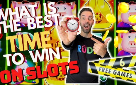 ⏰ What is the BEST Time to WIN on Slots? ?