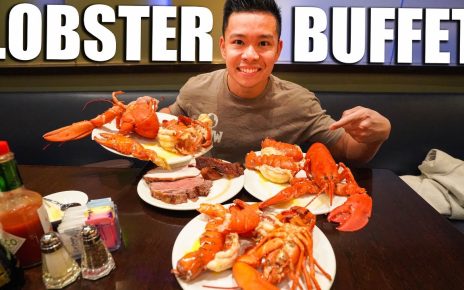 Whole LOBSTER Buffet At This Casino! (All You Can Eat)