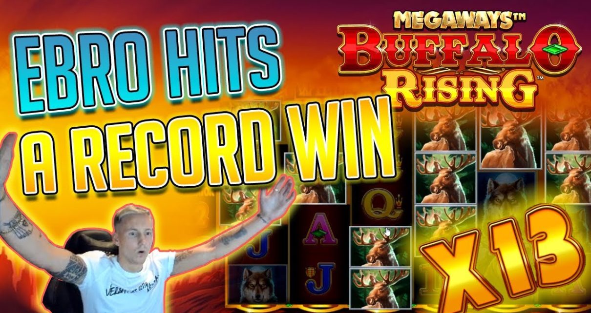 tape WIN BUFFALO RISING – Huge win on Casino Game – free spins (Online Casino)
