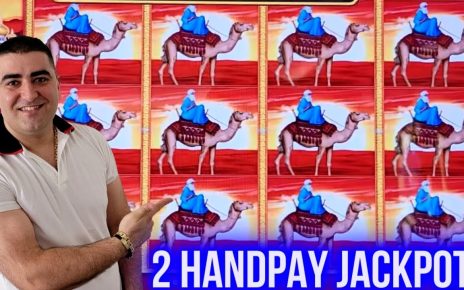 2 HANDPAY JACKPOTS On High Limit Slot Machines | Las Vegas Casinos Jackpot Winners