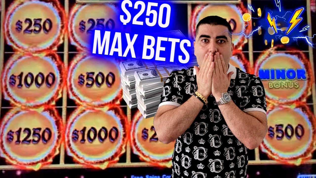 $250 Max Bet Bonuses On Lightning Link & Dragon Link Slots | Facebook Live Stream