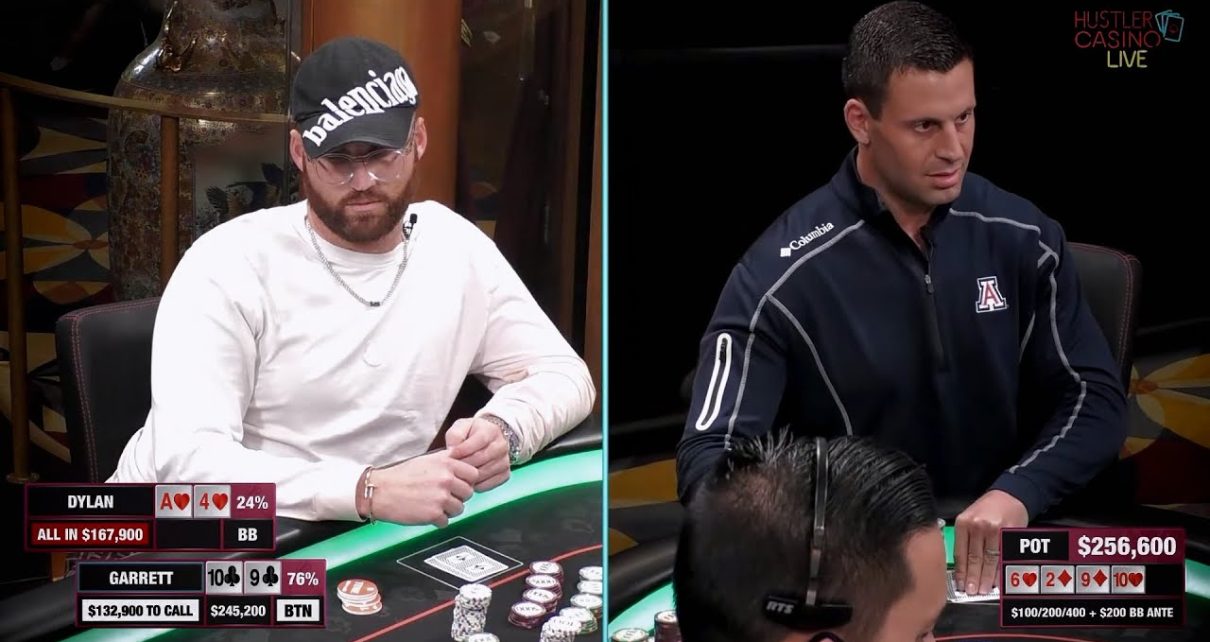 0,000 Pot!!! Garrett Adelstein vs Dylan Gang