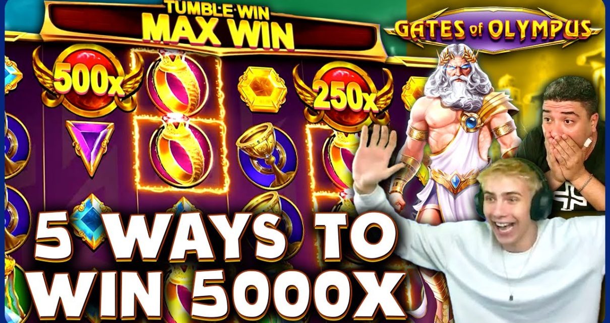 5 Ways to Win 5000x on Gates of Olympus (Max Win)