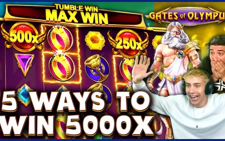 5 Ways to Win 5000x on Gates of Olympus (Max Win)