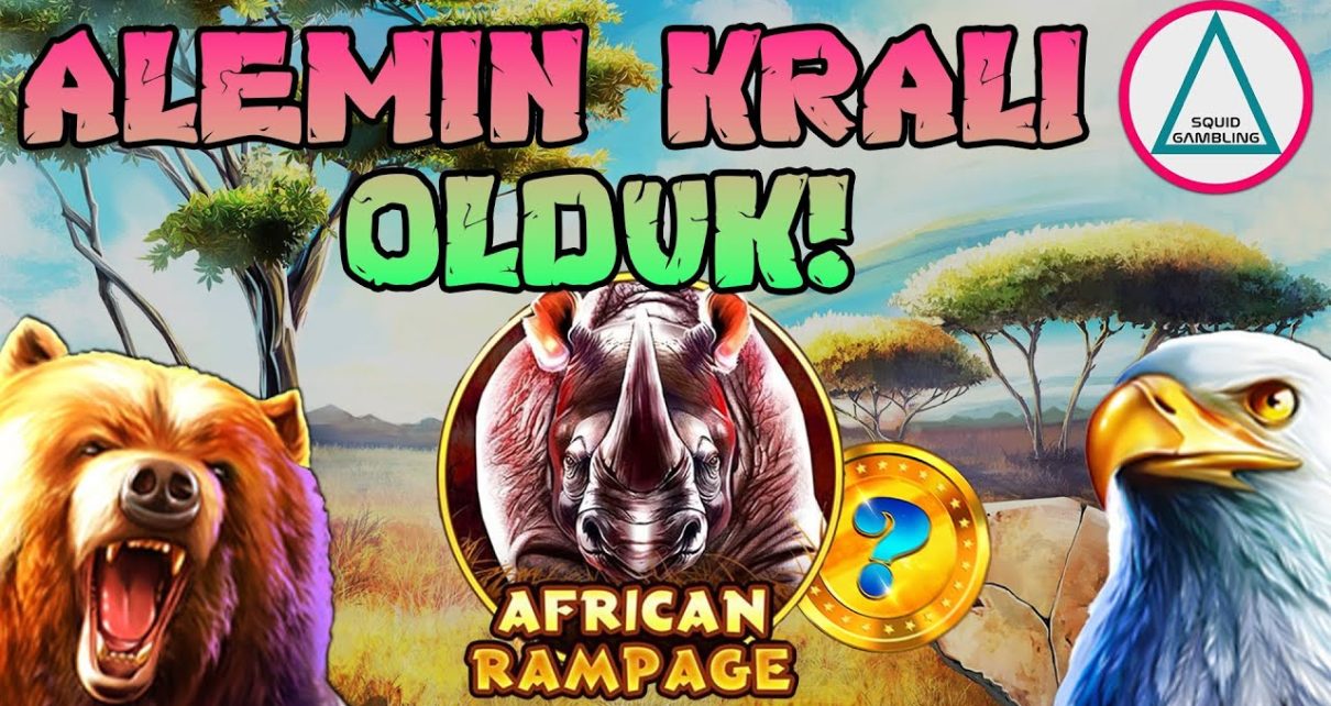 #AfricanRampage'de Mücadelemizin Karşılığını Aldık! – Squid Gambling #slot #casino #slotoyunları