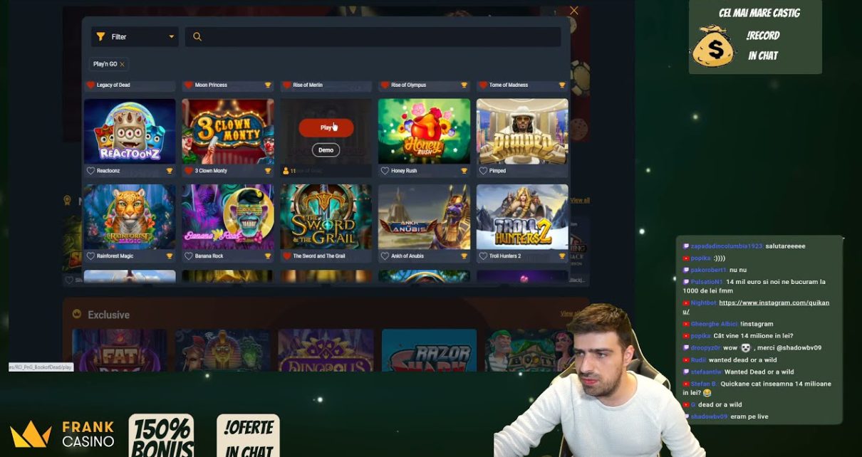 BIG BUCKS CASINO? 20 speciale + Turneu VS CHAT !discord 5x50LEI BETANO & DogHouse FS  !oferte