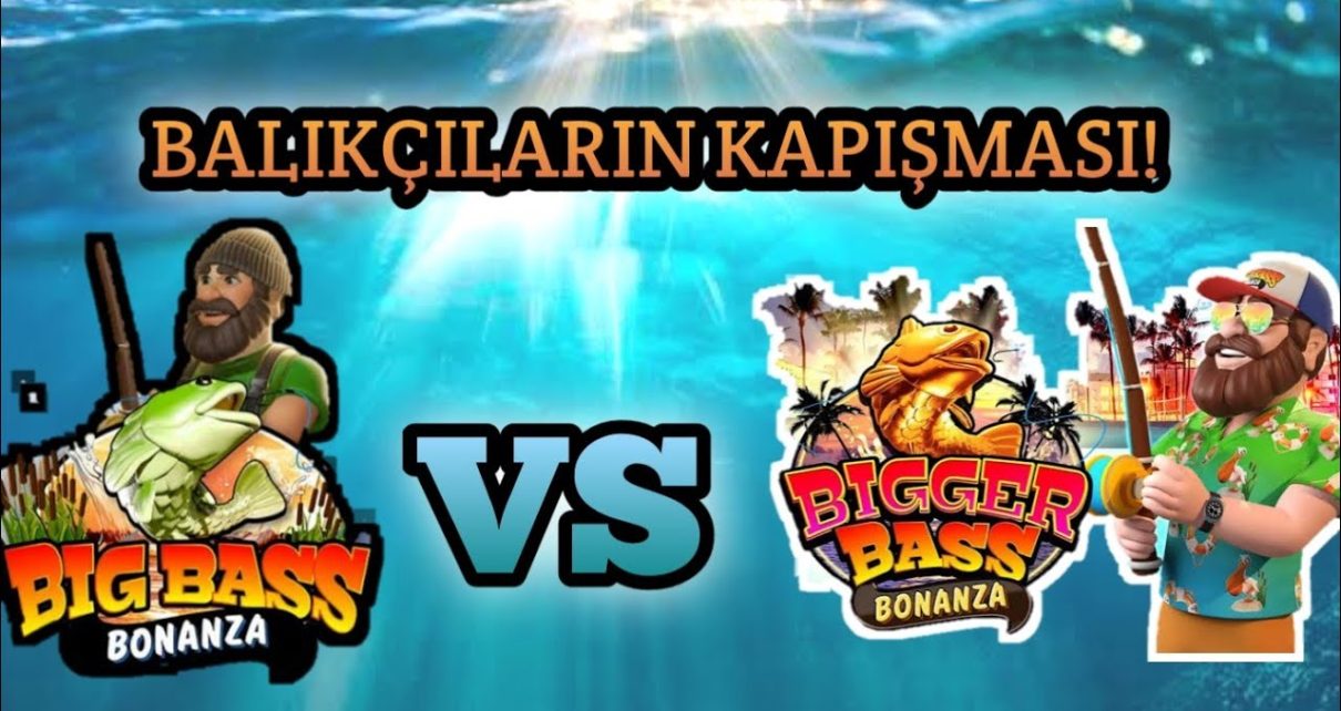 BigBassBonanza VS BiggerBassBonanza Bonus Turları! Oyun karşılaştırması! #casino #slot #slotoyunları