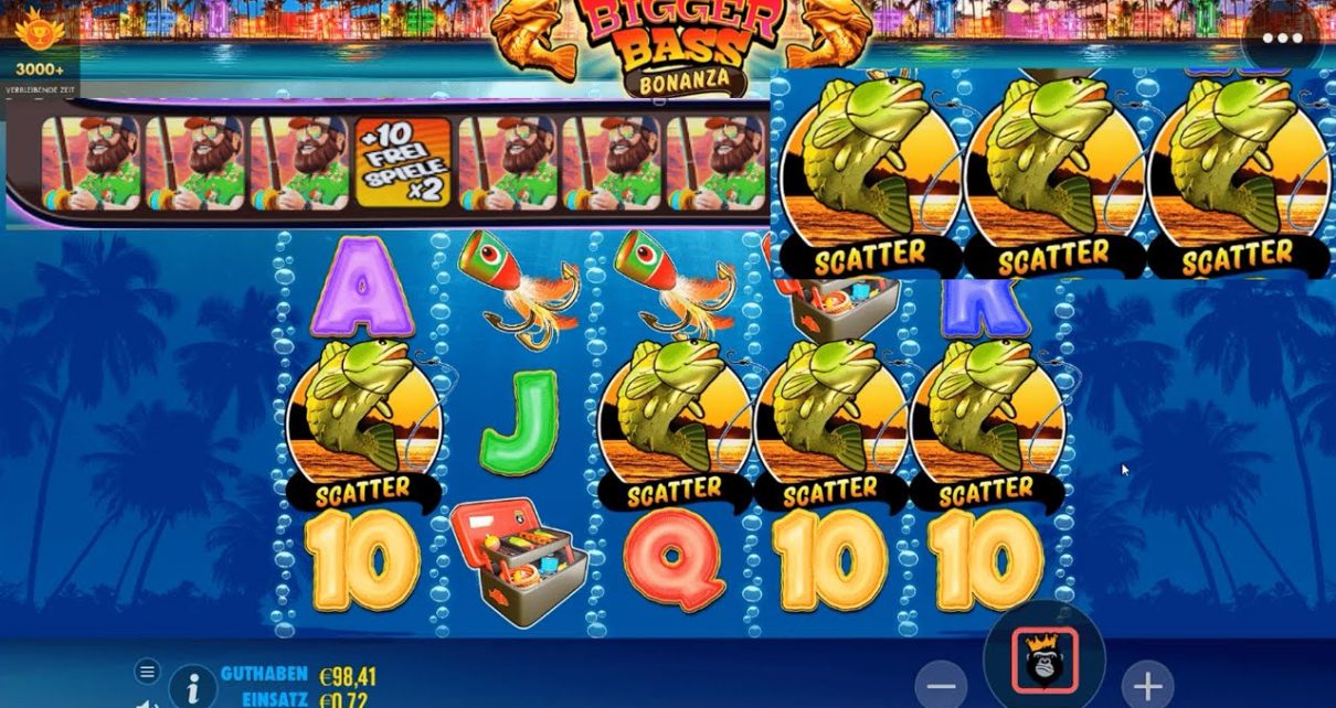 Bigger Bass Bonanza Freispieljagd mit 4 Scattern – Online Casino Experiment Deutsch component 13