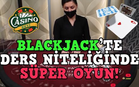 #Blackjack'te Süper Oyun, Süper Kazanç! – Casino Beyi Leon #casino #casinooyunları #canlıblackjack