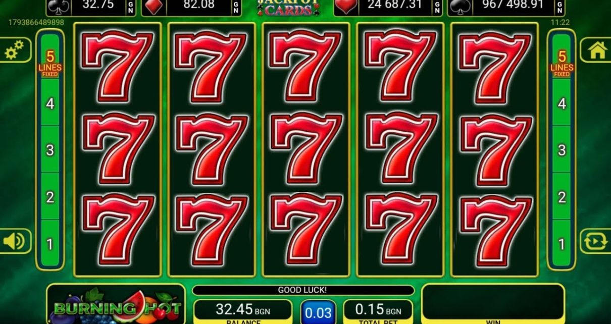 Burning Hot Online Casino Slot Machine Burning Hot Online Casino Slot Machine