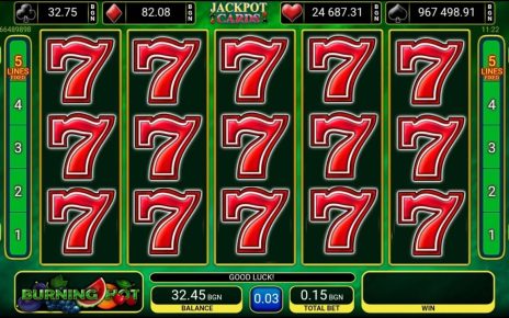 Burning Hot Online Casino Slot Machine