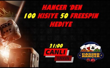 #CANLI YAYIN  100  KİŞİYE  50  SPİN  HEDİYE   #casino #slot #slotizle #slotvideo #canlı #çekiliş