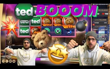 ? CASINÒ ONLINE: Pitbull SPINNA la slot machine Ted ? a bet €5