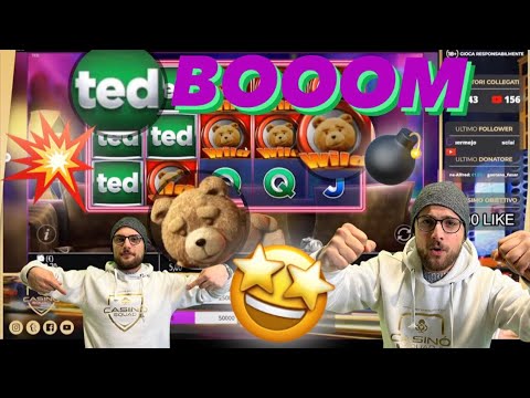 ? CASINÒ ONLINE: Pitbull SPINNA la slot machine Ted ? a bet €5