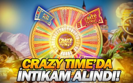 CRAZY TİME – Ard Arda Double Sonra 400X Geldi? #crazytime #casino