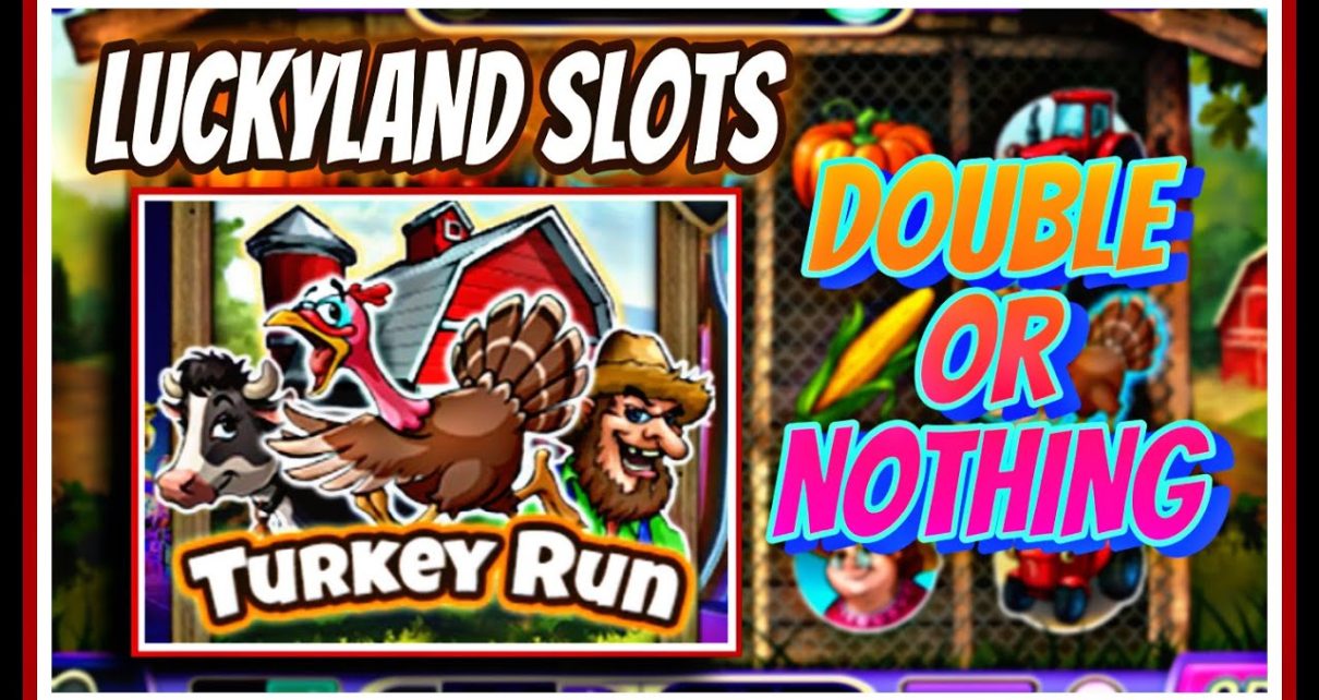 DOUBLE OR cipher | TURKEY RUN | LUCKYLAND SLOTS | ONLINE CASINO | WIN existent MONEY