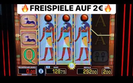 Eye of Horus FREISPIELE 2 Euro fach GEILE SESSION Merkur Magie Casino Spielhalle Novoline Slots