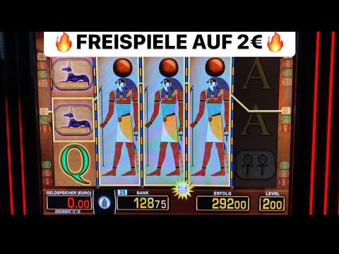 Eye of Horus FREISPIELE 2 Euro fach GEILE SESSION Merkur Magie Casino Spielhalle Novoline Slots