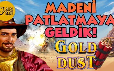 #GoldDust'da Madenden Altın Çıkarmaya Geldik! – Alfa Slot #casino #slot #egt #egtslot #slotoyunları