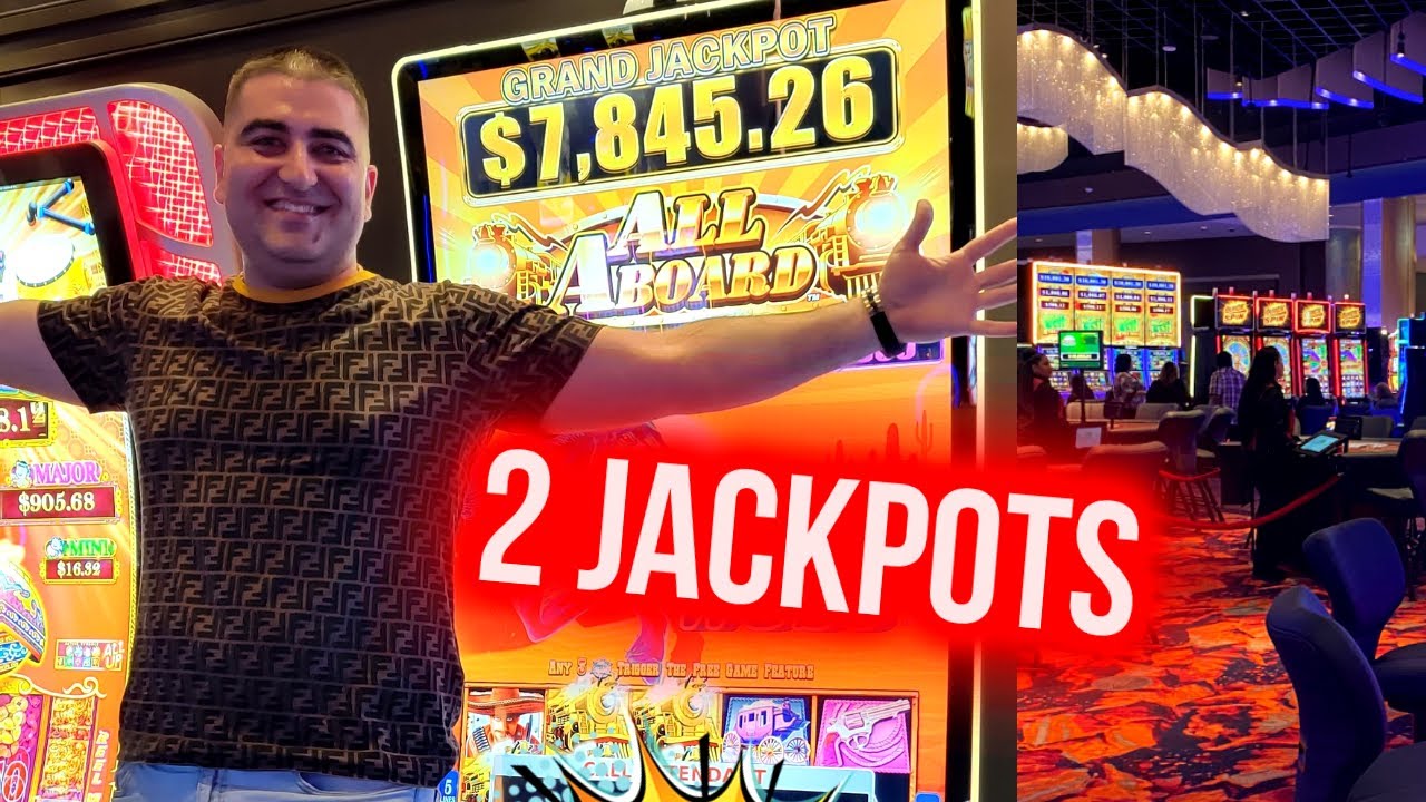 High Limit All Aboard Slot 2 HANDPAY JACKPOTS | Winning Money At Casino | Ep-30