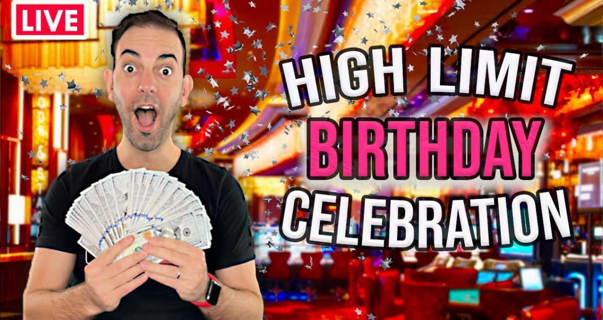 ? High Limit Birthday Celebration from Cosmo in VEGAS! ?