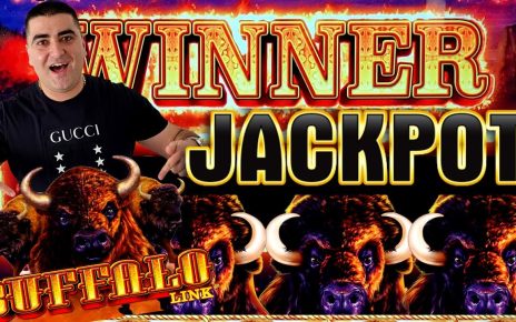 JACKPOT WINNER On High Limit BUFFALO LINK Slot Machine | Las Vegas Casinos JACKPOTS | EP-31