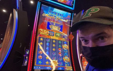 LIVE As it Happens Jackpot Hand Pay on NEW Wizard of Oz Over The Rainbow Slot Machine!